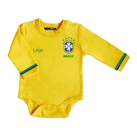 Body (pilucho) Selección Brasil Futbol Qatar 2022 Ml