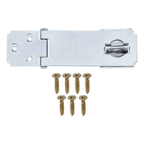 Trinco Porta Cadeado 9,5cm Zincado Para Portão E Armário