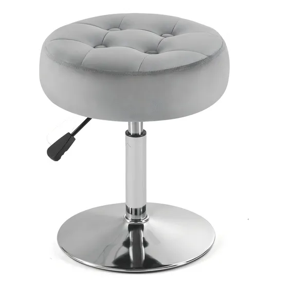 Gitrah Silla De Tocador Gris Para Sala De Maquillaje, Tabure