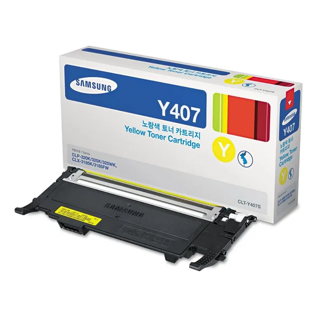 Toner Samsung Laser Clt-y407s Clp-325w Clx-3185fw Amarillo