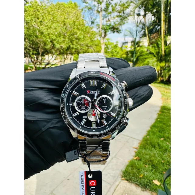 Reloj Casual Para Hombre Acero Inoxidable 011