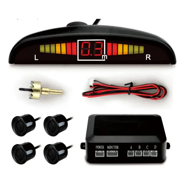 Sensor De Etroceso Kit De 4 Sesores Indicador De Aproximació