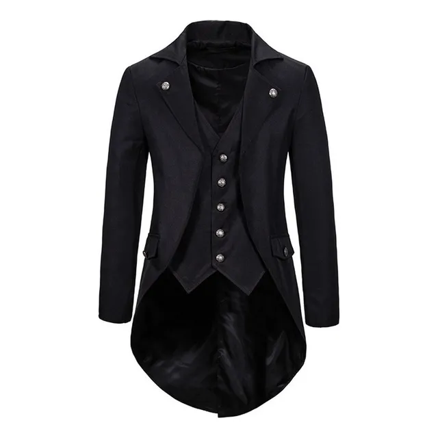 Trajes Hombre Vestido De Noche Esmoquin Manga Larga Individu