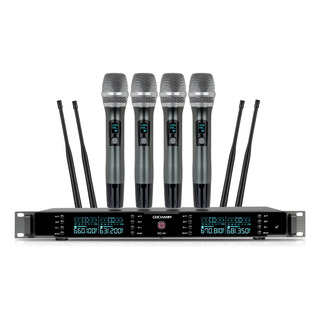 Microfono Gochanmi Gc04s Inalambrico 4 Canales Sistema Uhf Microfono Gochanmi Gc04s Inalambrico 4 Canales Sistema Uhf