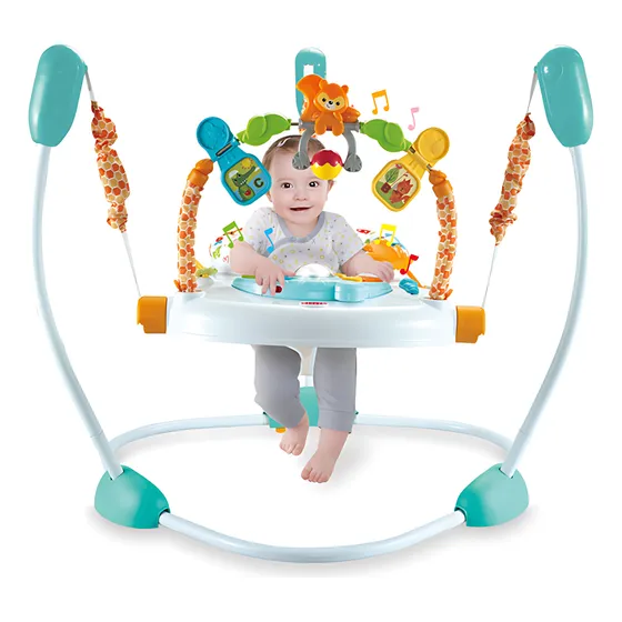 Jumper Saltarin Piso Entrenador Ejercitador Bebe Luz Sonido