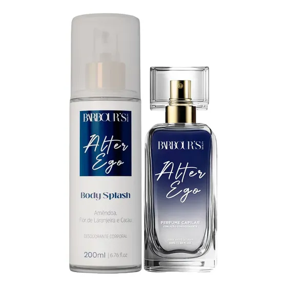 Kit Body Splash Colônia + Perfume De Cabelo Alter Ego