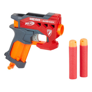 Blaster Nerf N-strike Mega Bigshock Con 2 Megdardos Blaster Nerf N-strike Mega Bigshock Con 2 Megdardos