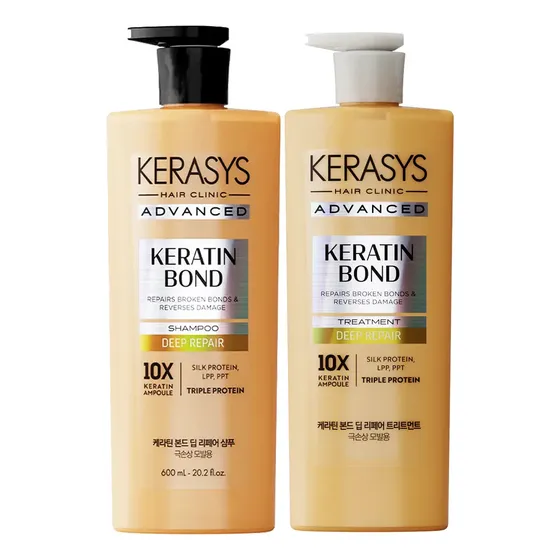 Kerasys Kit 2 Advanced Repair Ampoule Duo Grande 600ml