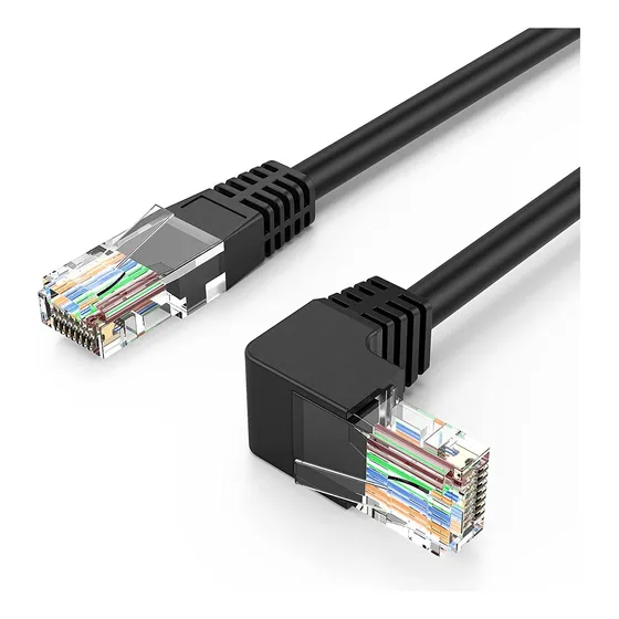 Cable Ethernet 90 Grados Cablecreation Cat6 3 Metros 