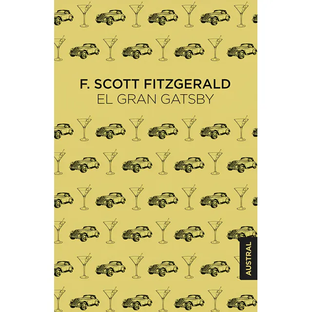 Libro El Gran Gatsby. F. Scott Fitzgerald. Tapa Dura.