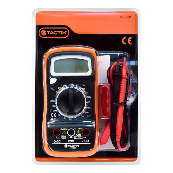 Multimetro Digital Basico Tactix