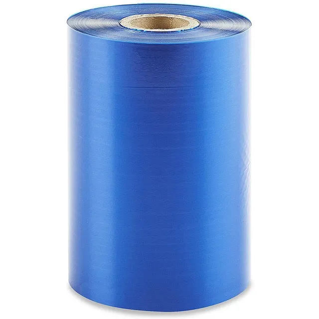 Cintas De Transferencia Térmica Azules, 11cm X 450m - 6/paq
