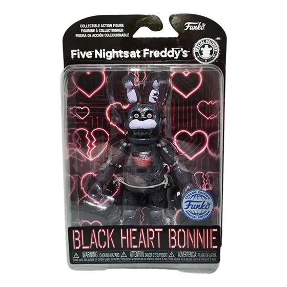 Figura De Acción Funko Five Nights At Freddy's Black Heart B