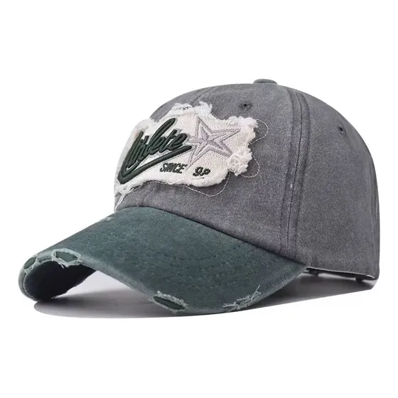 Gorra Curva Vintage Bordada Desgastada New Bip Importadas