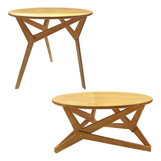 Mesa Plegable Convertible Ratona Auxiliar 2 En 1