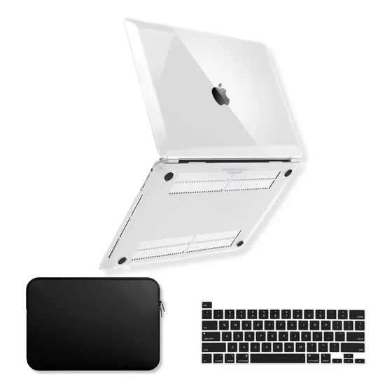 Kit Case+neoprene+película Teclado Macbook New Pro 13 A2338