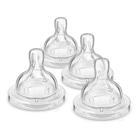 Tetinas Para Teteros Phillips Avent #3 Anticolicos Pack De 2