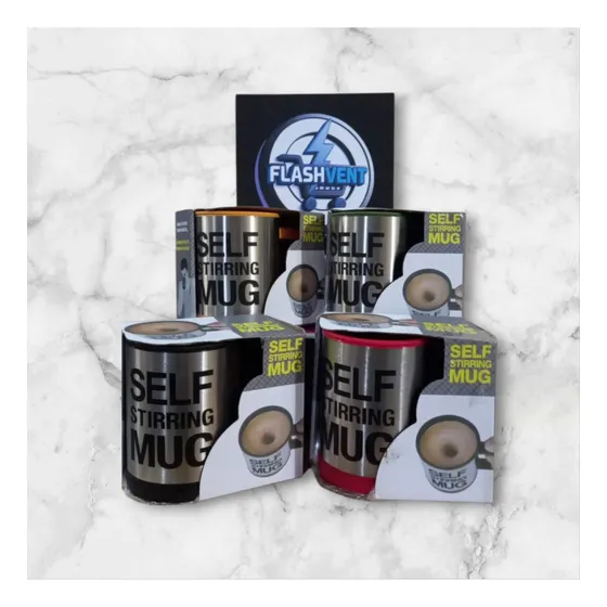 Taza Autorevolvedora De Aluminio Flashvent 350ml