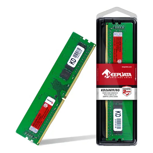 Memória Ram Desktop Ddr4 16gb 2666mhz Keepdata Kd26n19/16g | Frete