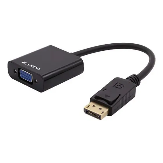 Conversor De Displayport Macho A Vga Hembra Full Hd 1080p Pc Notebook