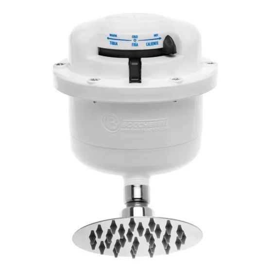 Ducha Eléctrica Dirigible Boccherini Fusion Blanca 120v