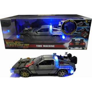 Delorean 3 Ruedas Riel Hoverboard 1/24 Volver Al Futuro Bttf Delorean 3 Ruedas Riel Hoverboard 1/24 Volver Al Futuro Bttf