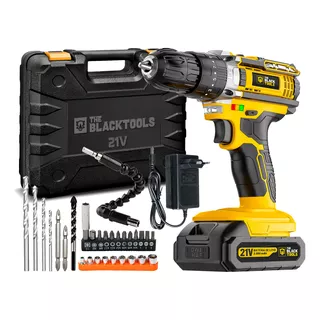 Parafusadeira E Furadeira Impacto The Black Tools Tb-21pw 21v 3/8 Cor Amarelo FrequĂȘncia 50/60 Hz 110v/220v Parafusadeira E Furadeira Impacto The Black Tools Tb-21pw 21v 3/8 Cor Amarelo FrequĂȘncia 50/60 Hz 110v/220v