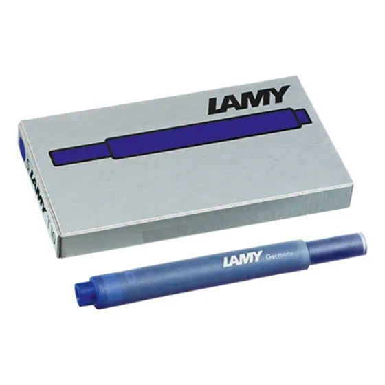 Tinta Lamy Azul T10: 5 Cartuchos