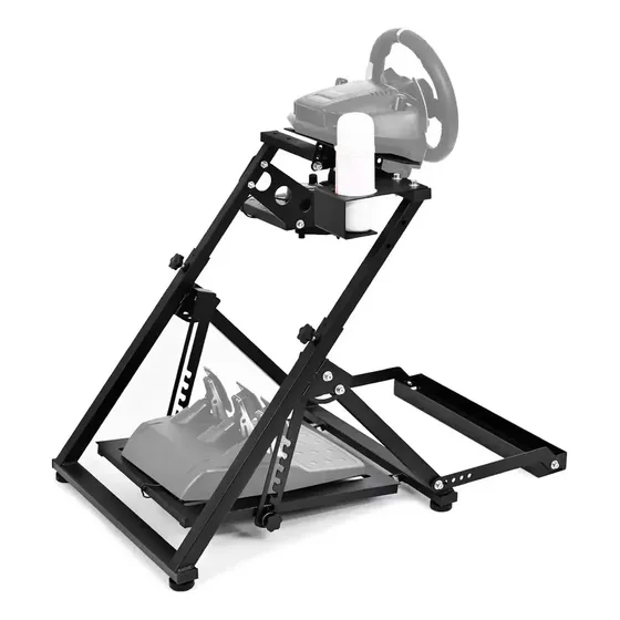 Suporte Cockpit Para Volante Logitech Com Suporte De Cambio