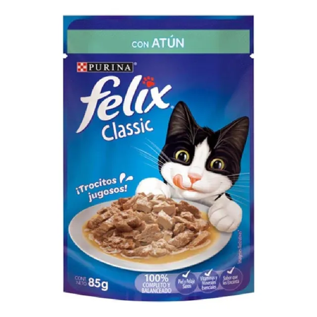 Sachet Felix Sensacion Atún Salsa 15 Unidades