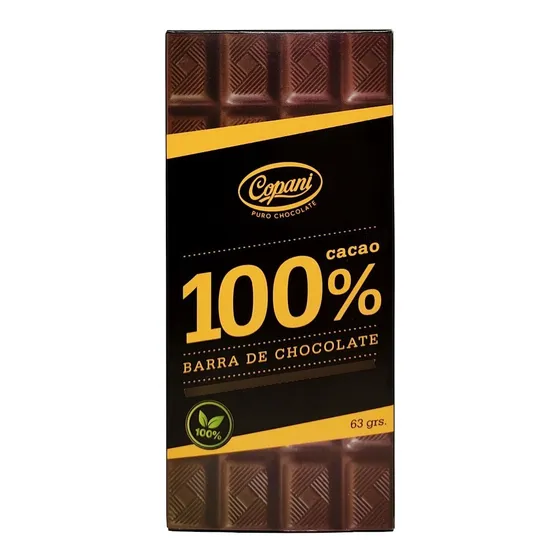 Barra De Chocolate 100% Cacao Copani