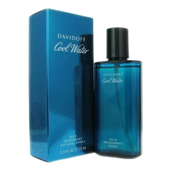  Cool Water De Davidoff 75 Ml, Original En Caja Cerrada.