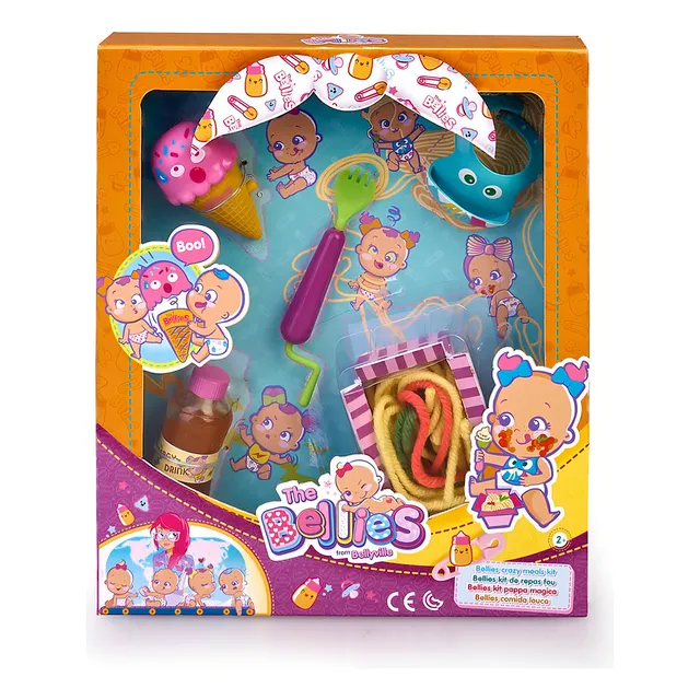 Bellies Set De Accesorios Beasties Foodypedia Crazy Kit