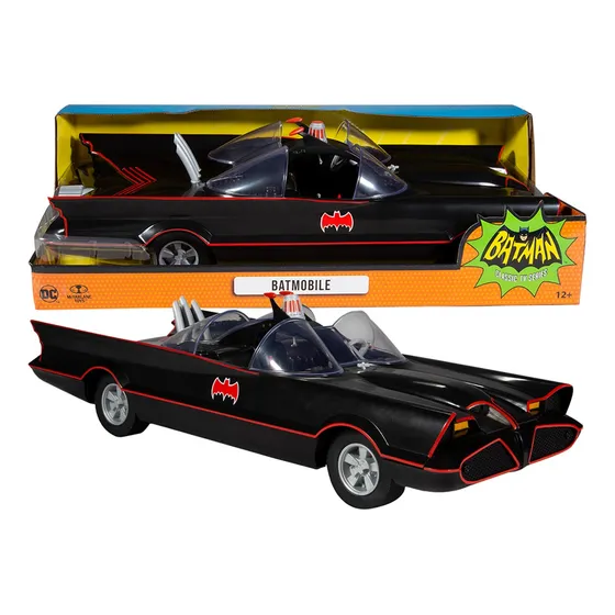 Auto Batimovil Años 60 Retro 40 Cm - Mc Farlane - Dgl Games