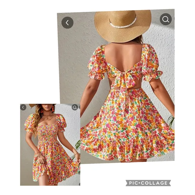 Vestido Corto Tamaño Xl