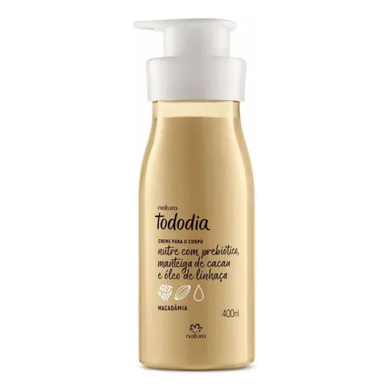 Creme Hidratante Natura Tododia Macadâmia & Algodão cada