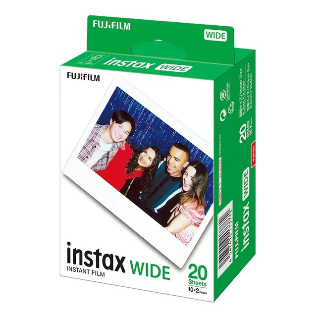 Película Fujifil Instax Wide Caja Con 20 Fotografías