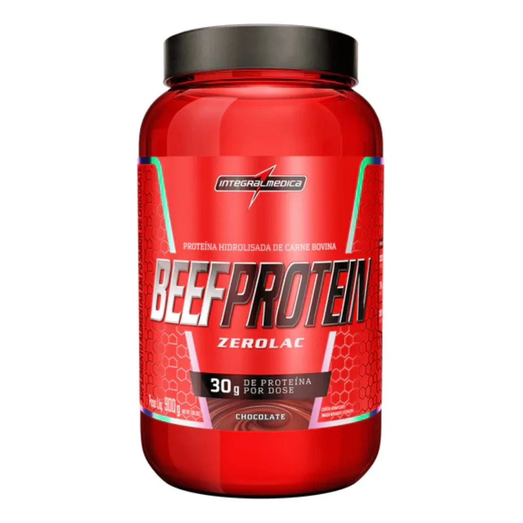 Proteina Carne Hidrolisada Chocolate 900g - Integralmedica Chocolate