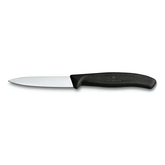 Cuchillo Victorinox Verduras 8 Cm 6.7601 Color Negro