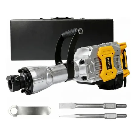 Martelete Demolidor Profissional 2000w 20kg De Puro Impacto 4950 Rpm 127v Mestri M-323