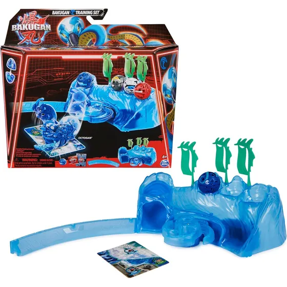 Bakugan 3.0 Set De Entrenamiento X 1 Octogan Clan Aquatico