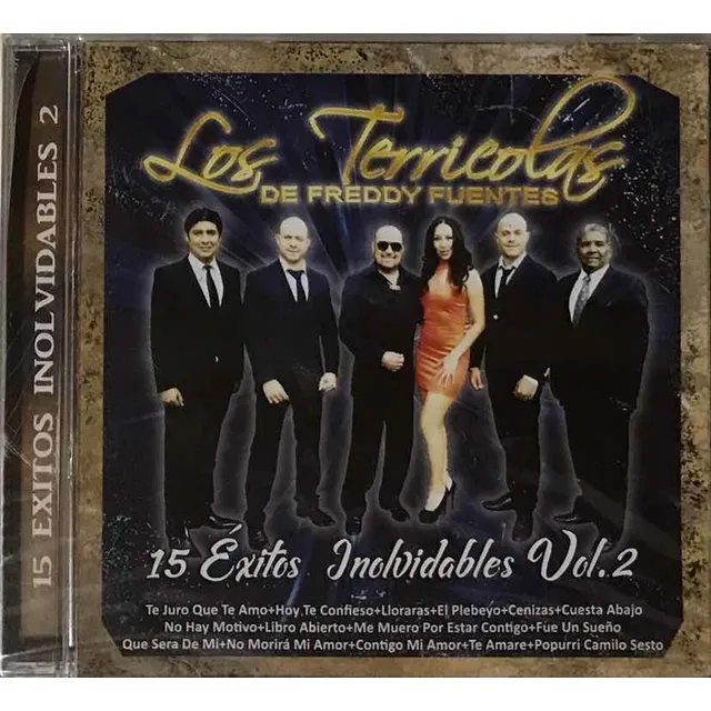Los Terrícolas, 15 Éxitos Inolvidables Vol. 2 Cd Nuevo