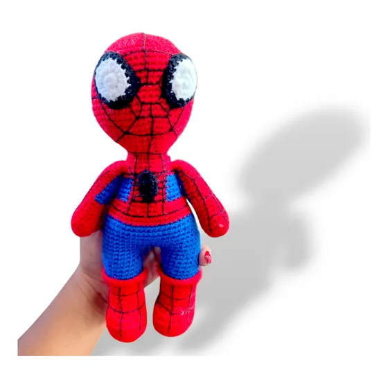 Peluche Spiderman Tejido