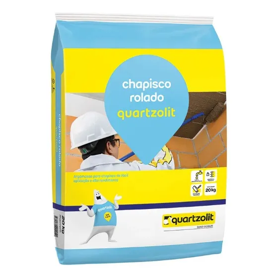 Argamassa Quartzolit Chapisco Rolado 20kg