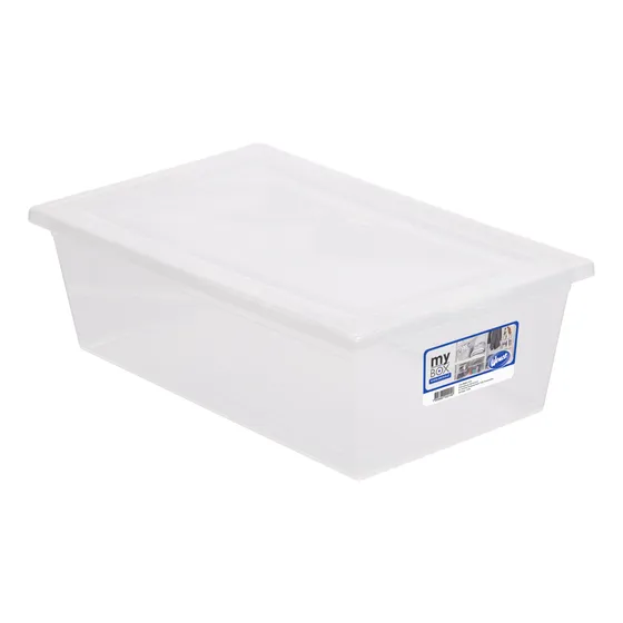 Caja Organizadora Plástica Zapatos X 3 Mybox  Wenco