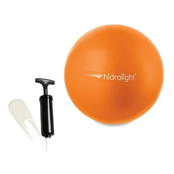 Bola Exercicios Overball Joelhos 20cm C/ Bomba Hidrolight