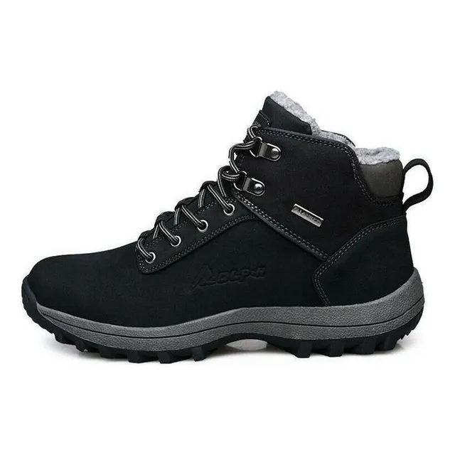 Zapatos De Hombre Impermeables Nieve Térmica Viajes Senderis