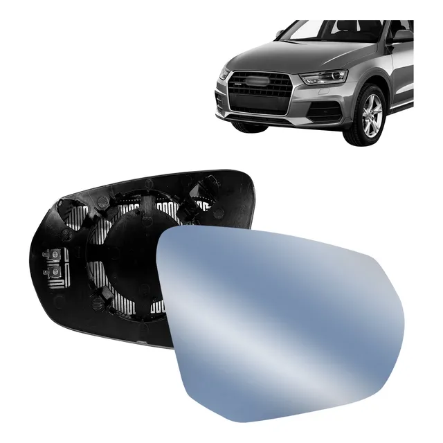 Lente Espelho Retrovisor Audi Q2 Q3 2016 17 18 2019 2020