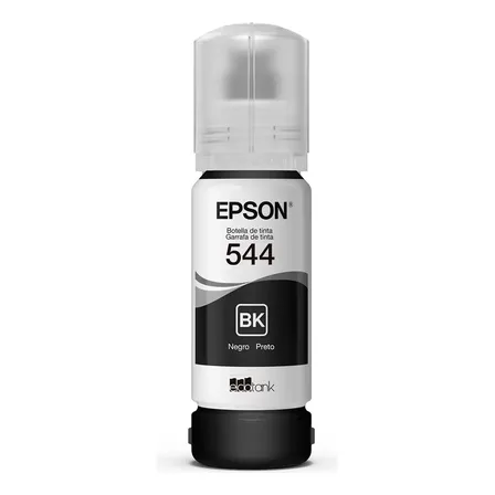 Tinta Epson T544 Preto De 65 Ml L1250 L3250 L5290 L3150