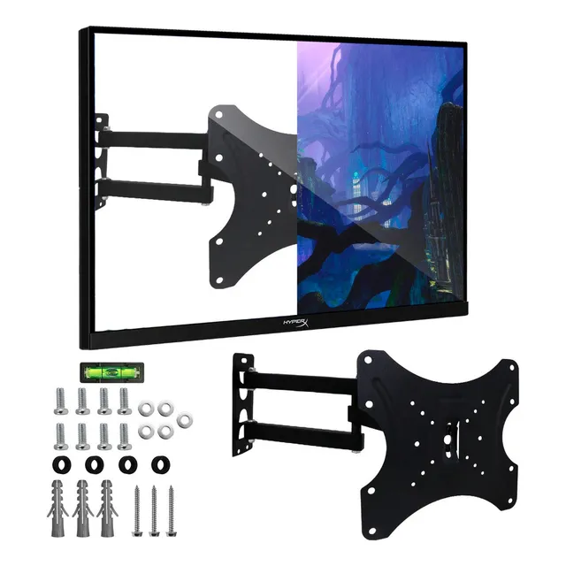 Ele-Gate HOLD32 Soporte Movible Para Tele Color Negro De Hasta 42"